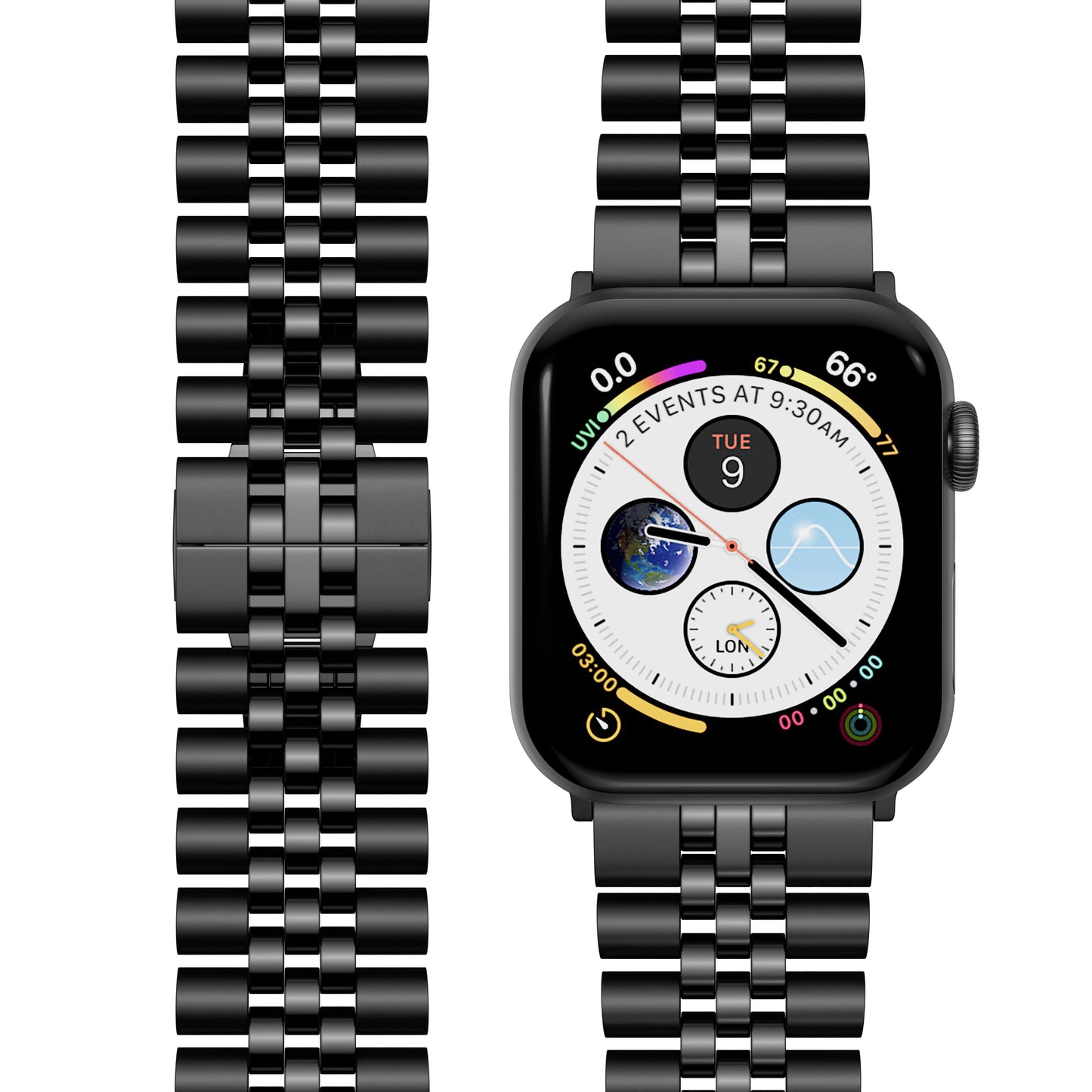 Pulseira de Aço para relógio Apple